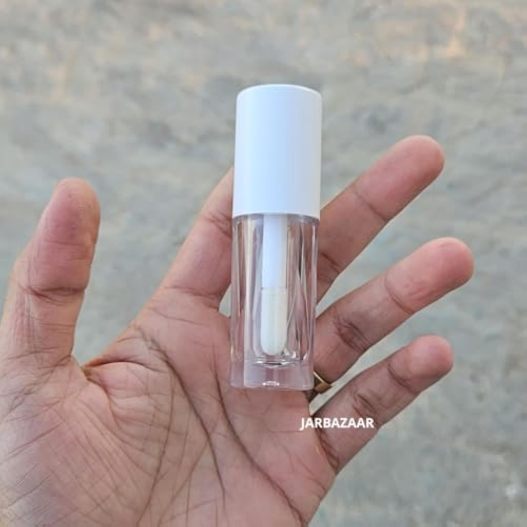 50 PCS Empty Refillable Thick Wand Lipgloss Containers with Cap